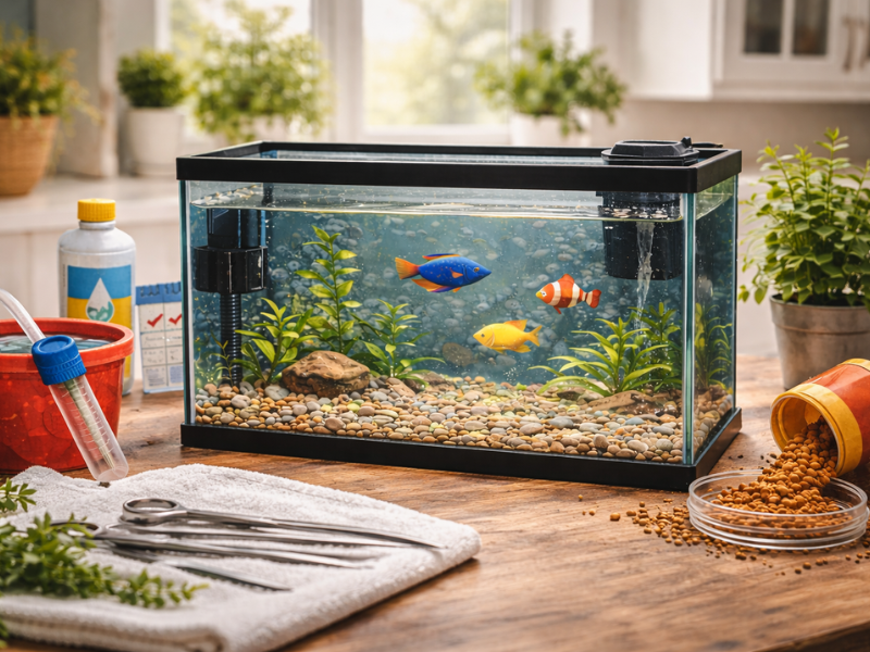 montar tu primer acuario