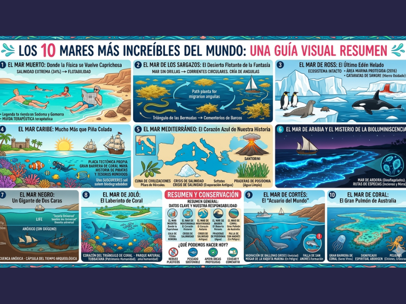 MARES mas fascinantes