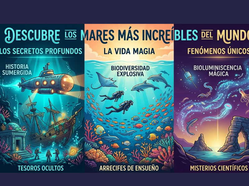 MARES mas fascinantes